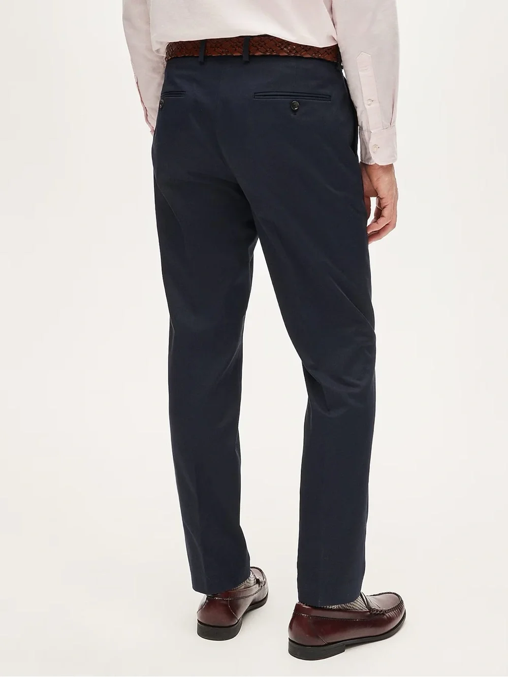 J. CREW Ludlow Slim-fit suit pant in Japanese cotton chino Navy Size 33 CQ522
